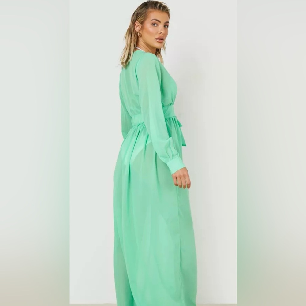 Green Sheer Duster